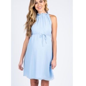 PinkBlush chiffon dress nwot